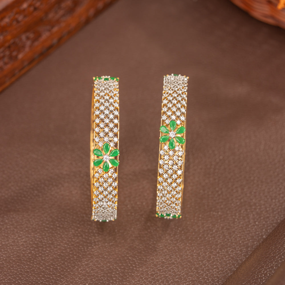 Indura Cubic Zirconia Bangle