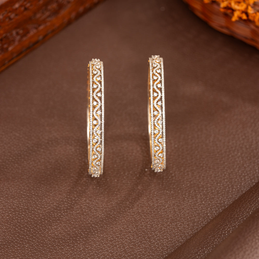 Tushara Cubic Zirconia Bangle