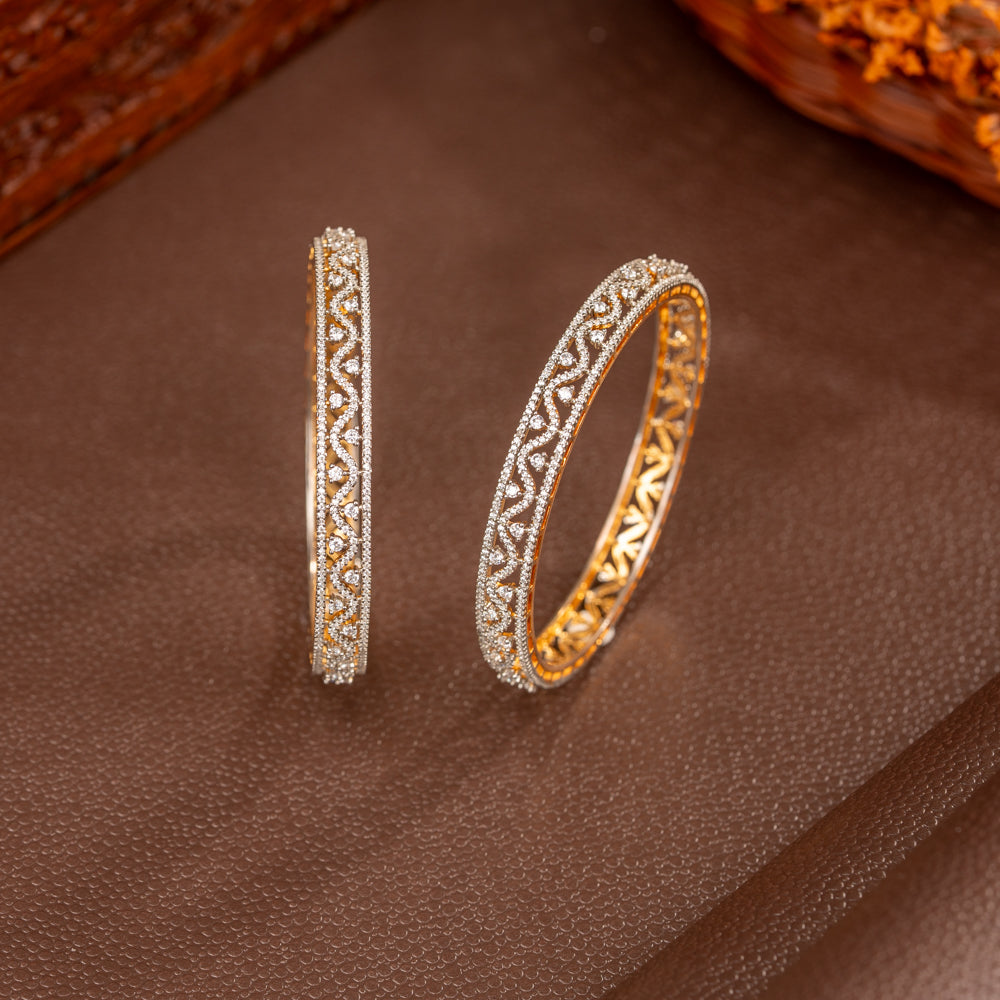 Tushara Cubic Zirconia Bangle