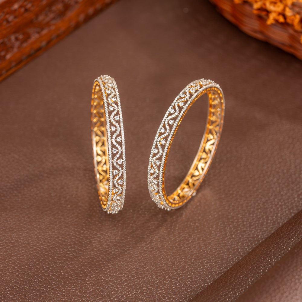 Tushara Cubic Zirconia Bangle