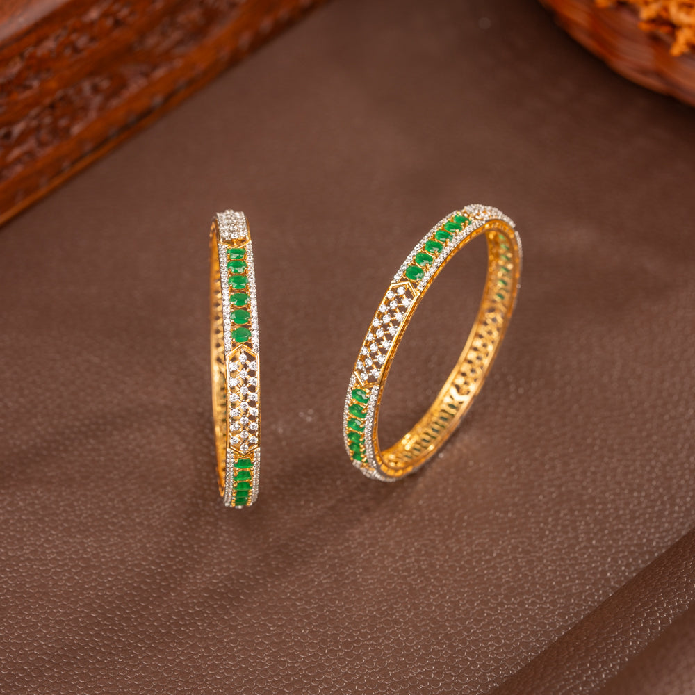 Samvita Cubic Zirconia Bangle