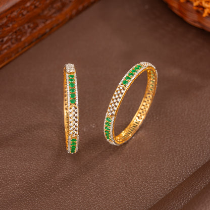 Samvita Cubic Zirconia Bangle