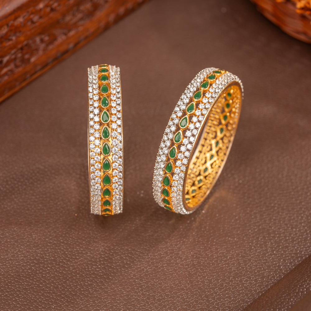 Samvita Cubic Zirconia Bangle