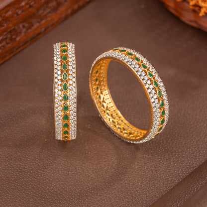 Samvita Cubic Zirconia Bangle