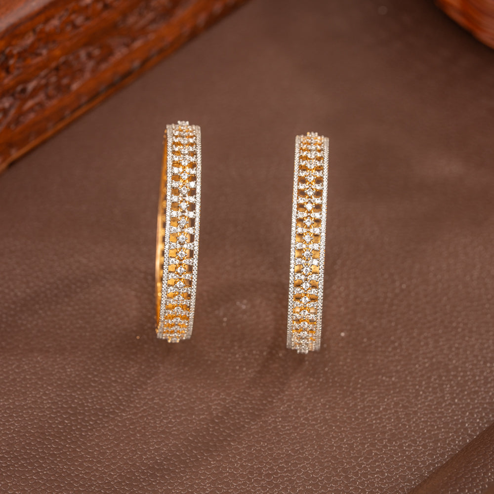 Kalpitha Cubic Zirconia Bangle