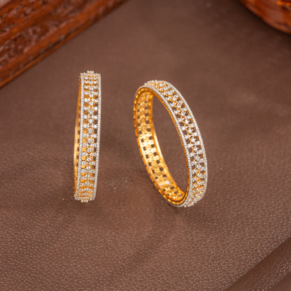 Kalpitha Cubic Zirconia Bangle