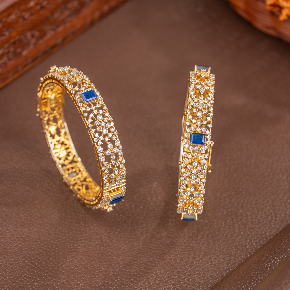 Vismaya Cubic Zirconia Bangle