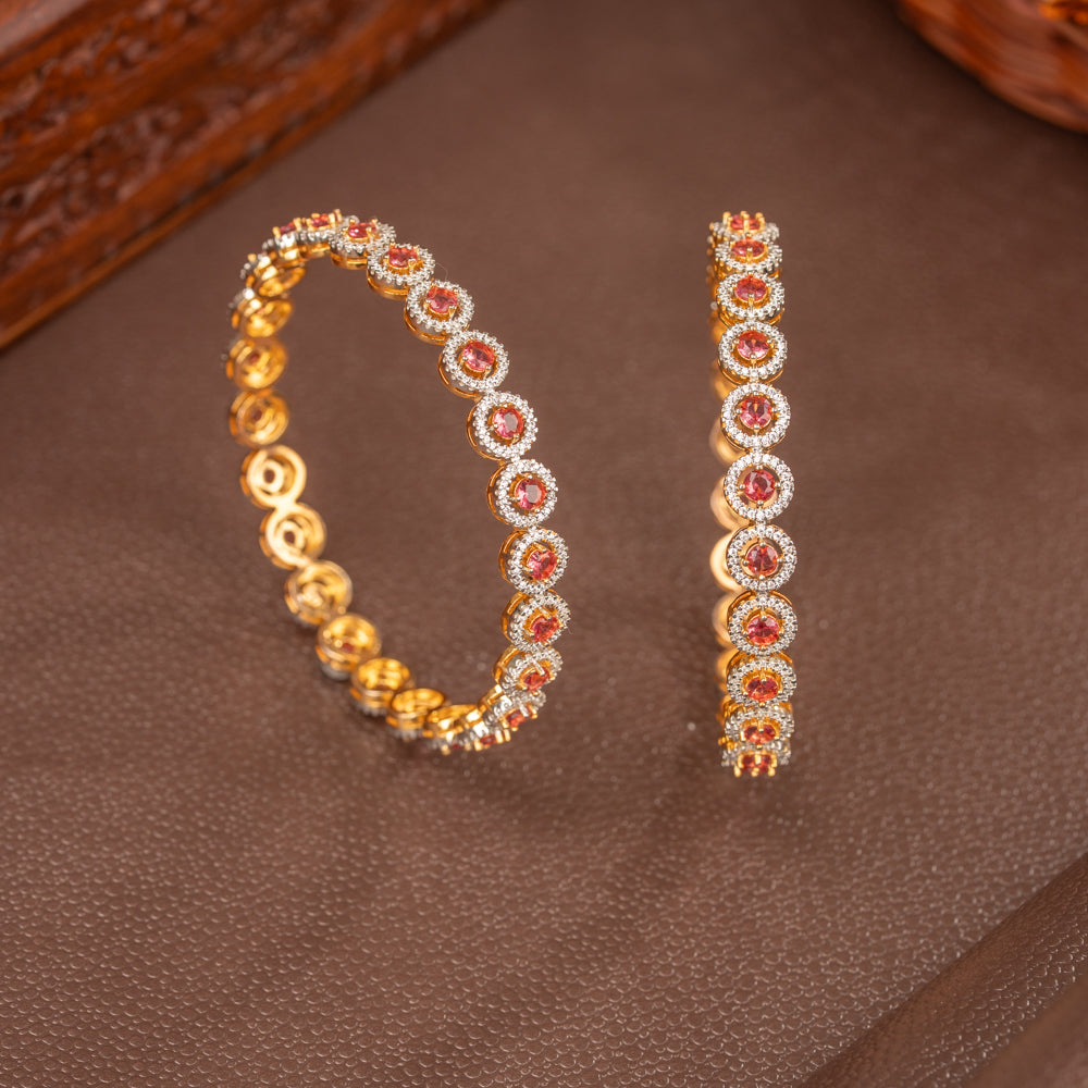 Aloka Cubic Zirconia Bangle