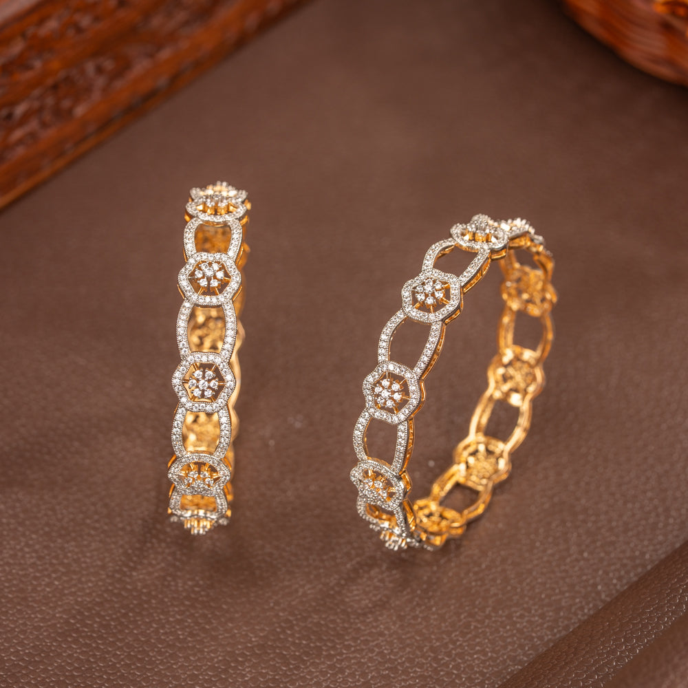 Ranjita Cubic Zirconia Bangle