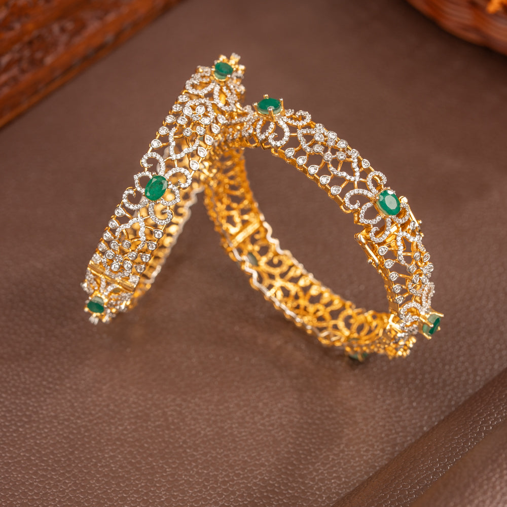 Tejaswi Cubic Zirconia Bangle