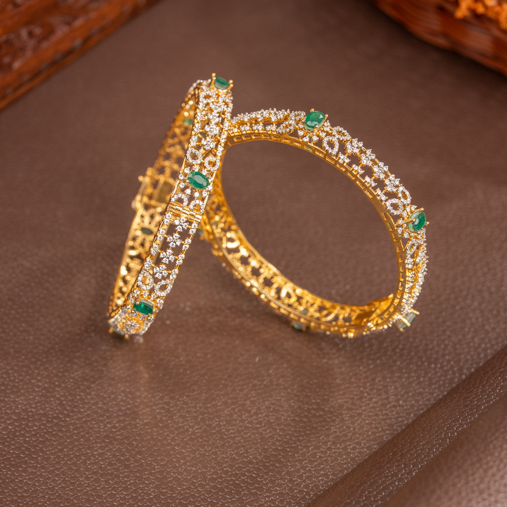 Mahora Cubic Zirconia Bangle