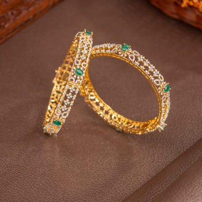 Mahora Cubic Zirconia Bangle