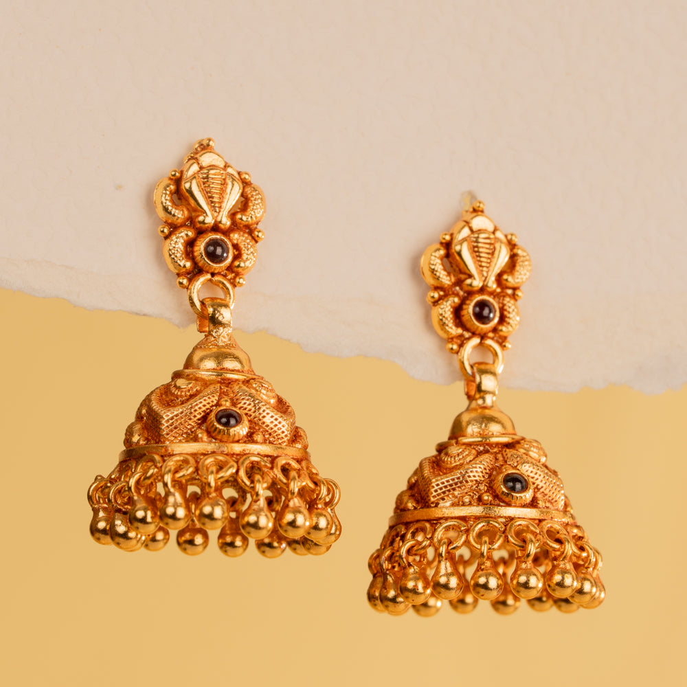 Plain Jhumkas