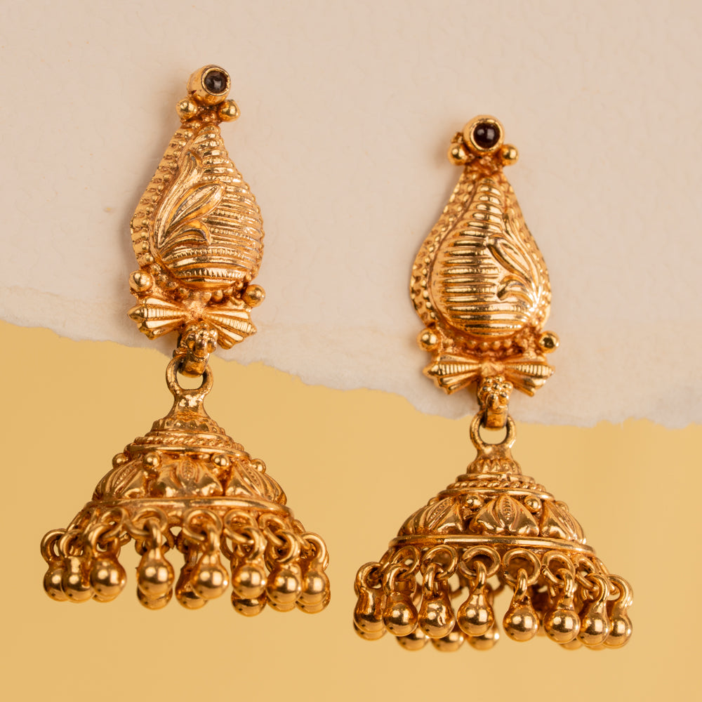 Plain Jhumkas