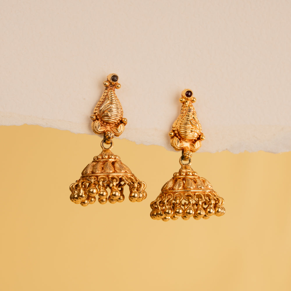Plain Jhumkas