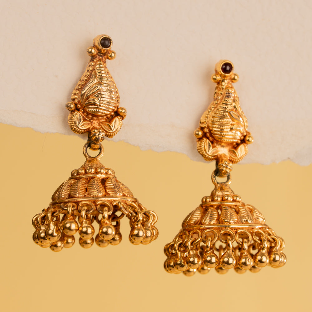 Plain Jhumkas