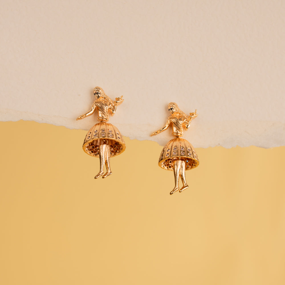 Plain Jhumkas