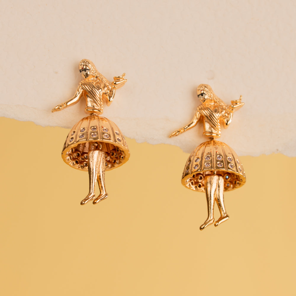 Plain Jhumkas