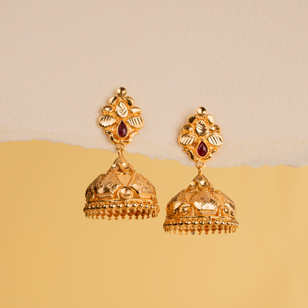 Plain Jhumkas