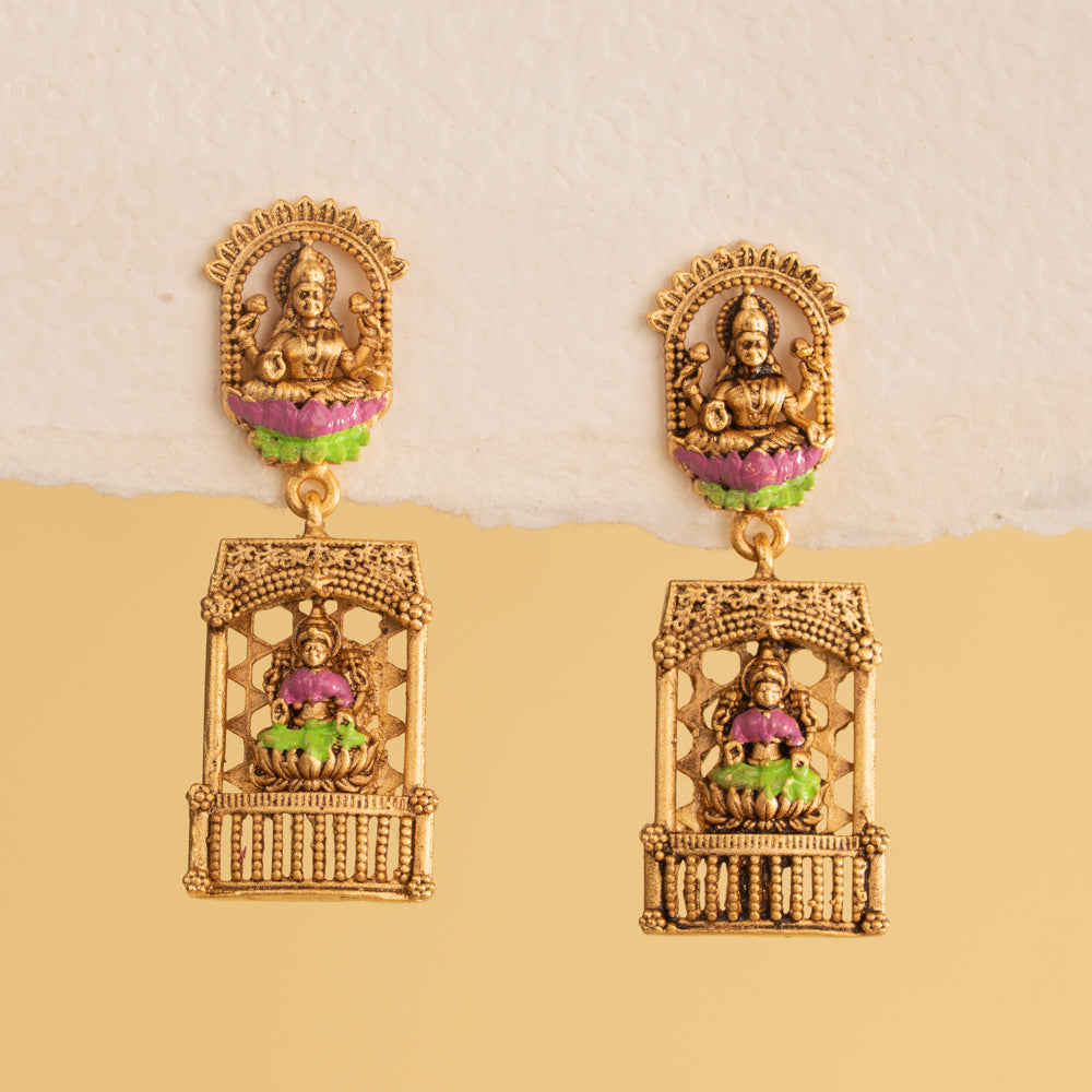 Barhini Antique Earrings