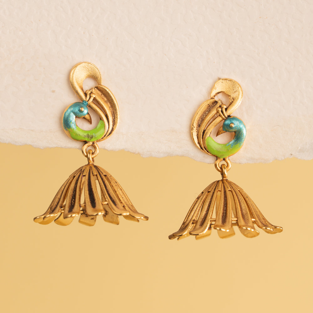 Samira Antique Jhumka