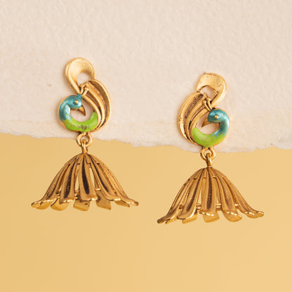 Samira Antique Jhumka