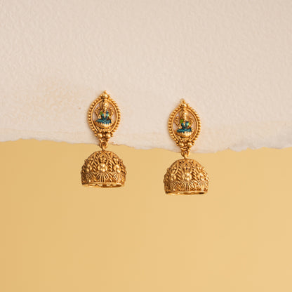 Mayurika Antique Jhumka