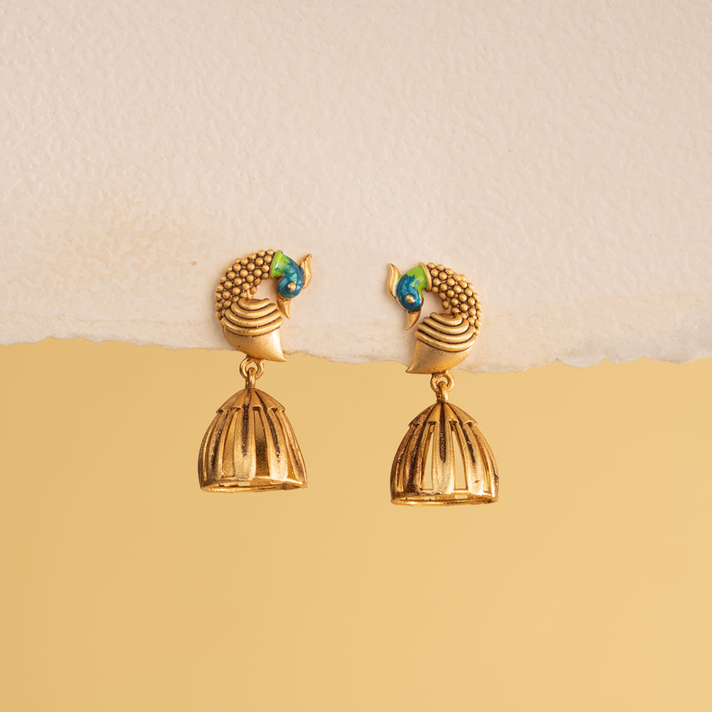 Tamyra Antique Jhumka