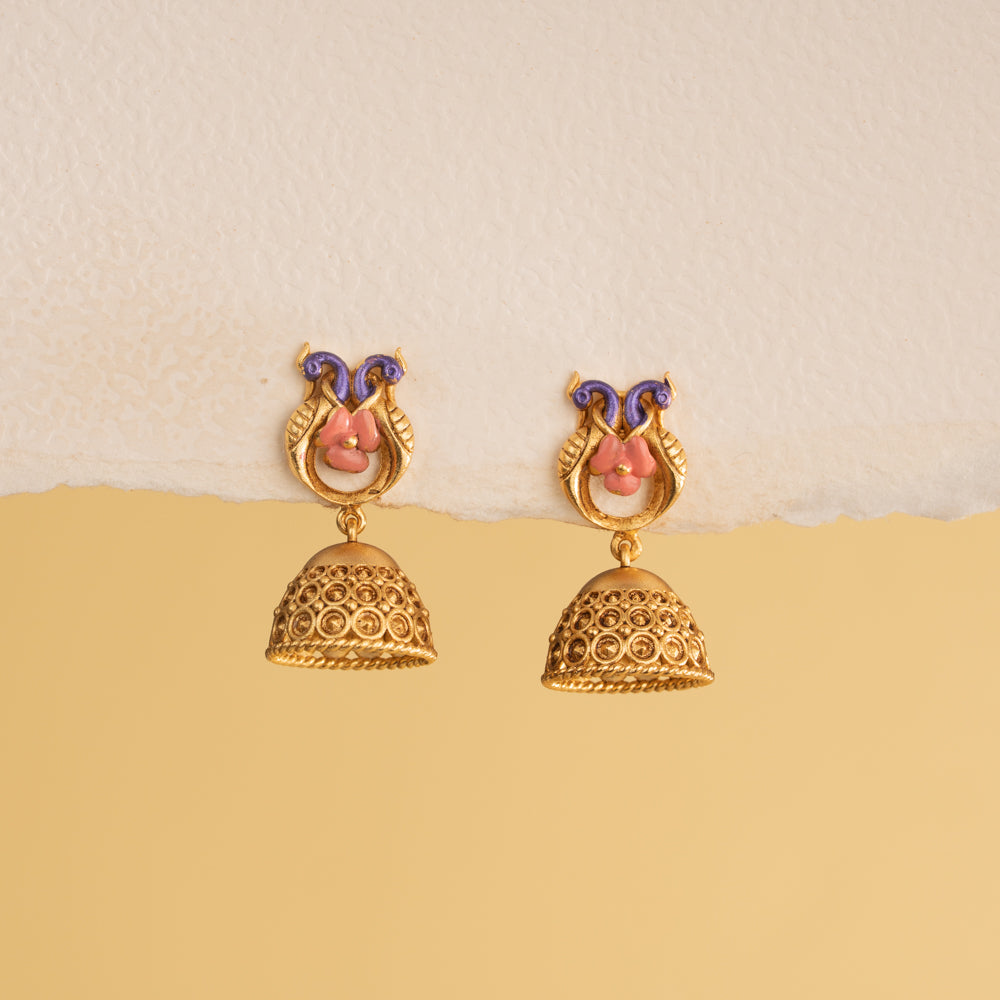 Niruika Antique Jhumka
