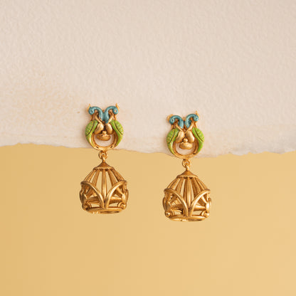 Hamsika Antique Jhumka