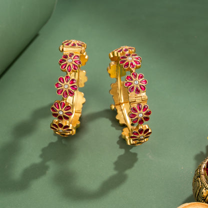 Kundan Bangles
