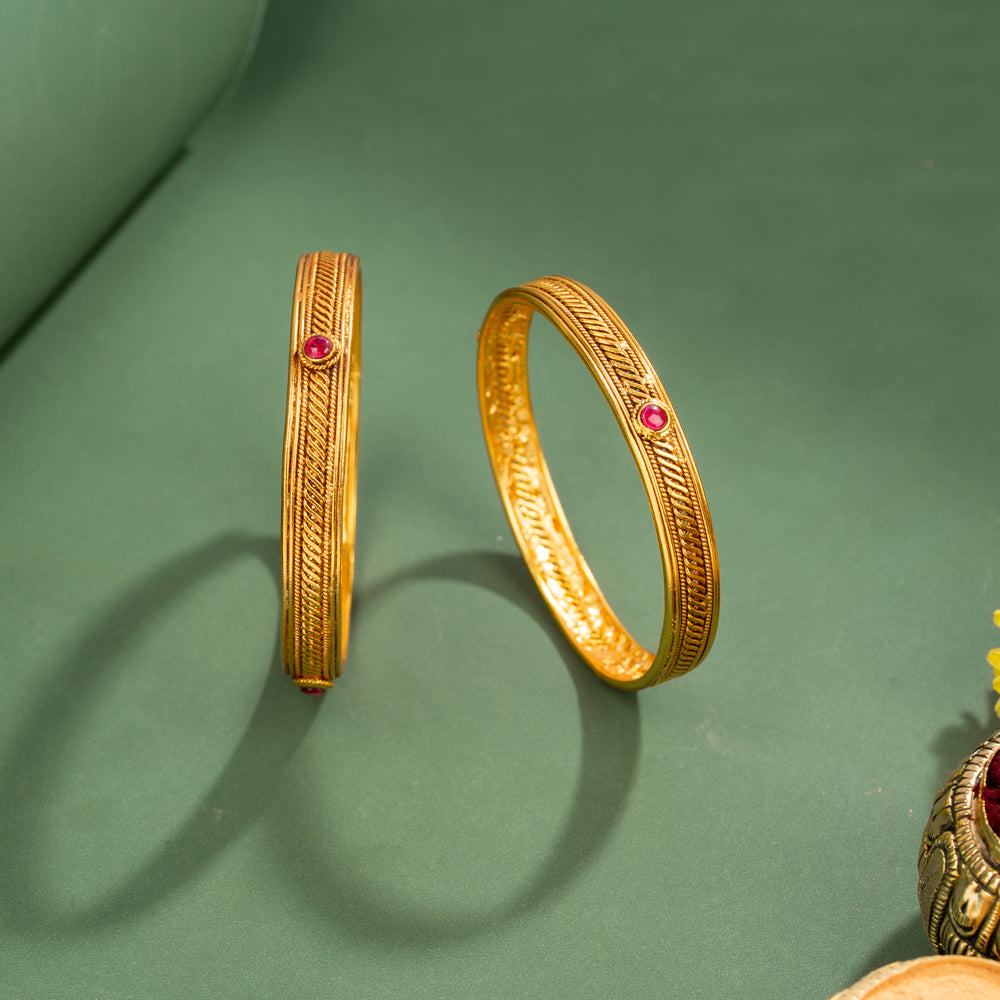 Gold Plated Bangle