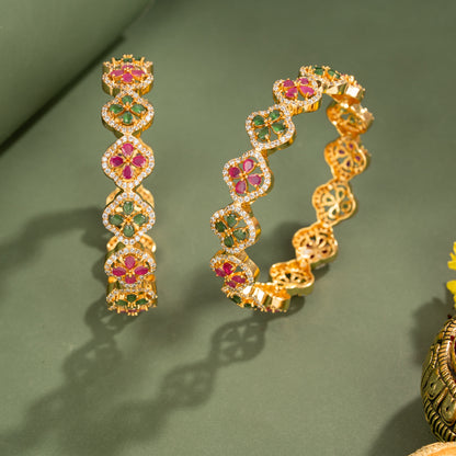 Ruchika Cubic Zirconia Bangle