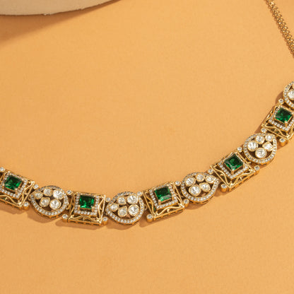 Moissanite choker
