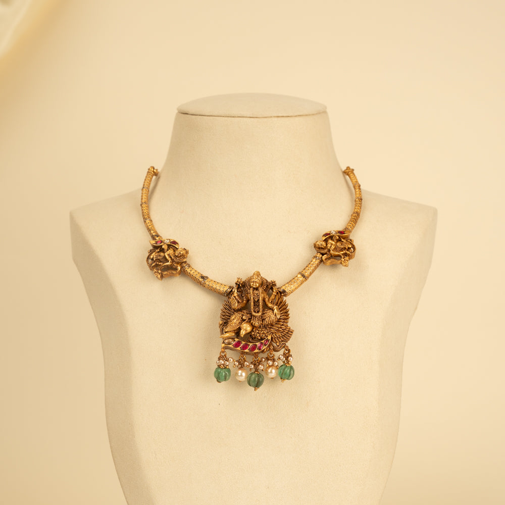 Deep Kundan Necklace