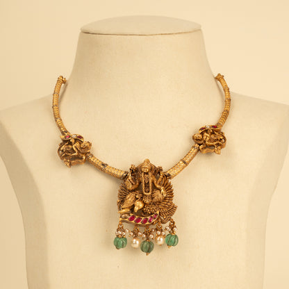 Deep Kundan Necklace