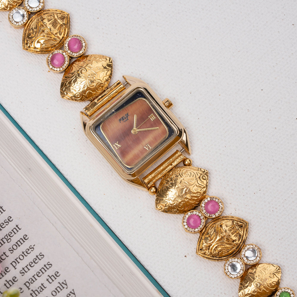 Almond Square Watch
