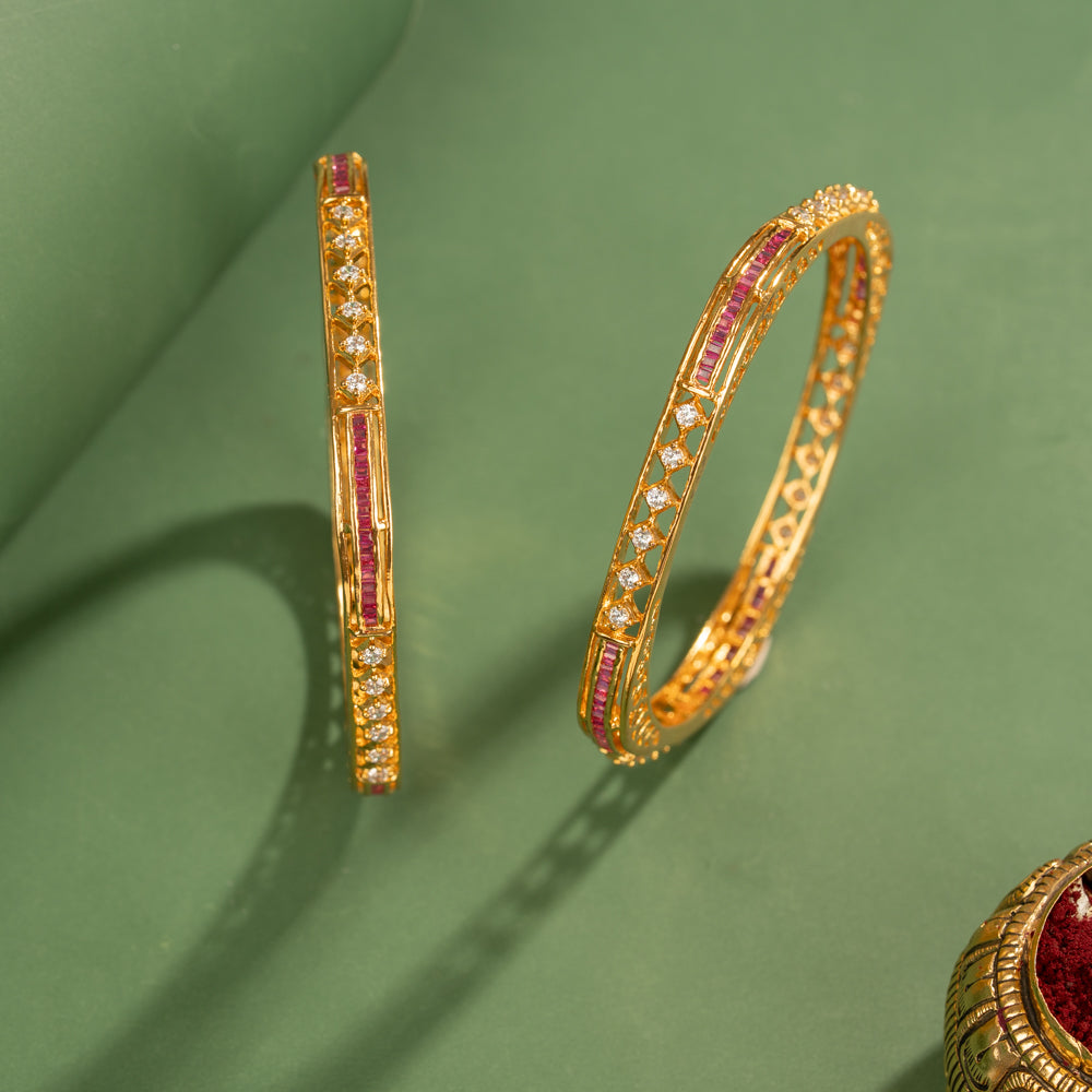 Gold Plated Bangle