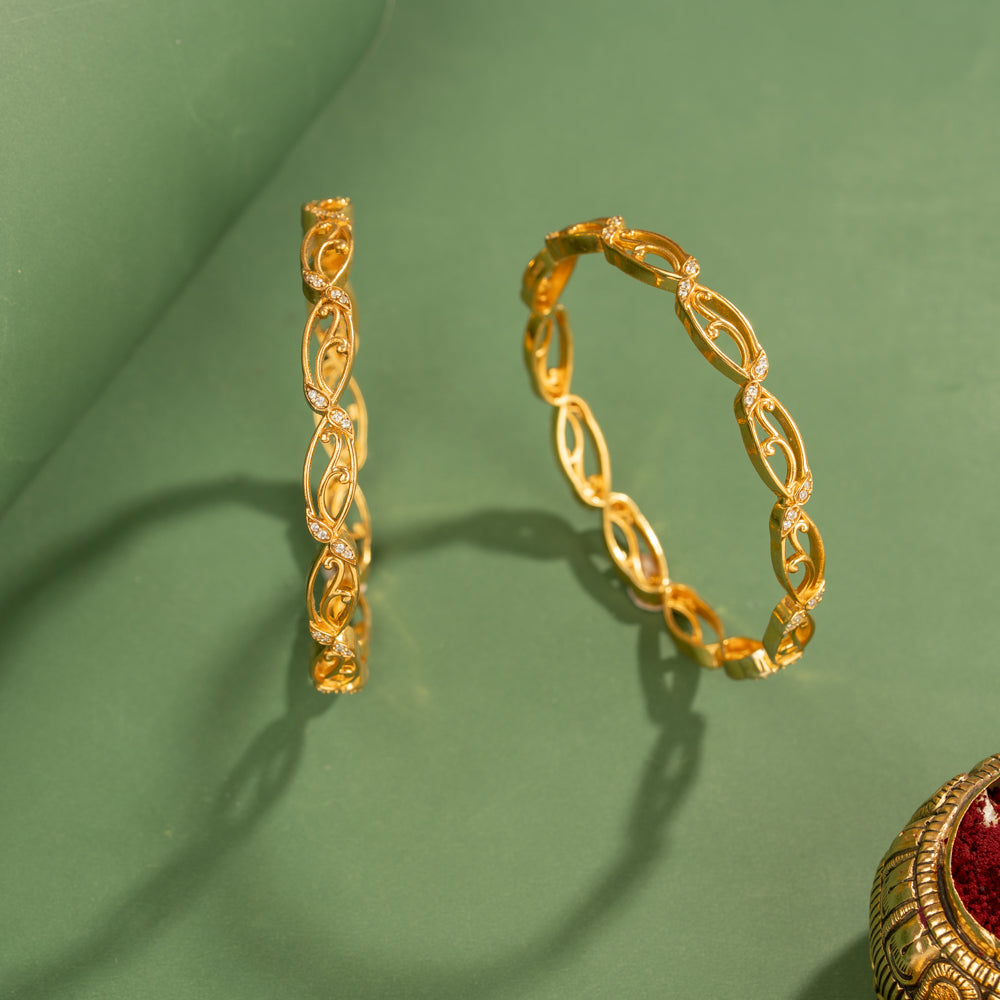 Gold Plated Bangle