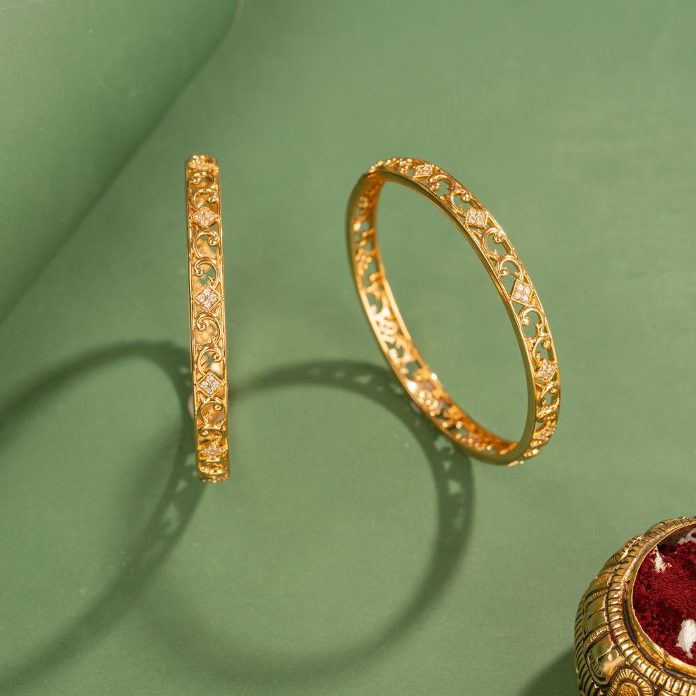Gold Plated Bangle