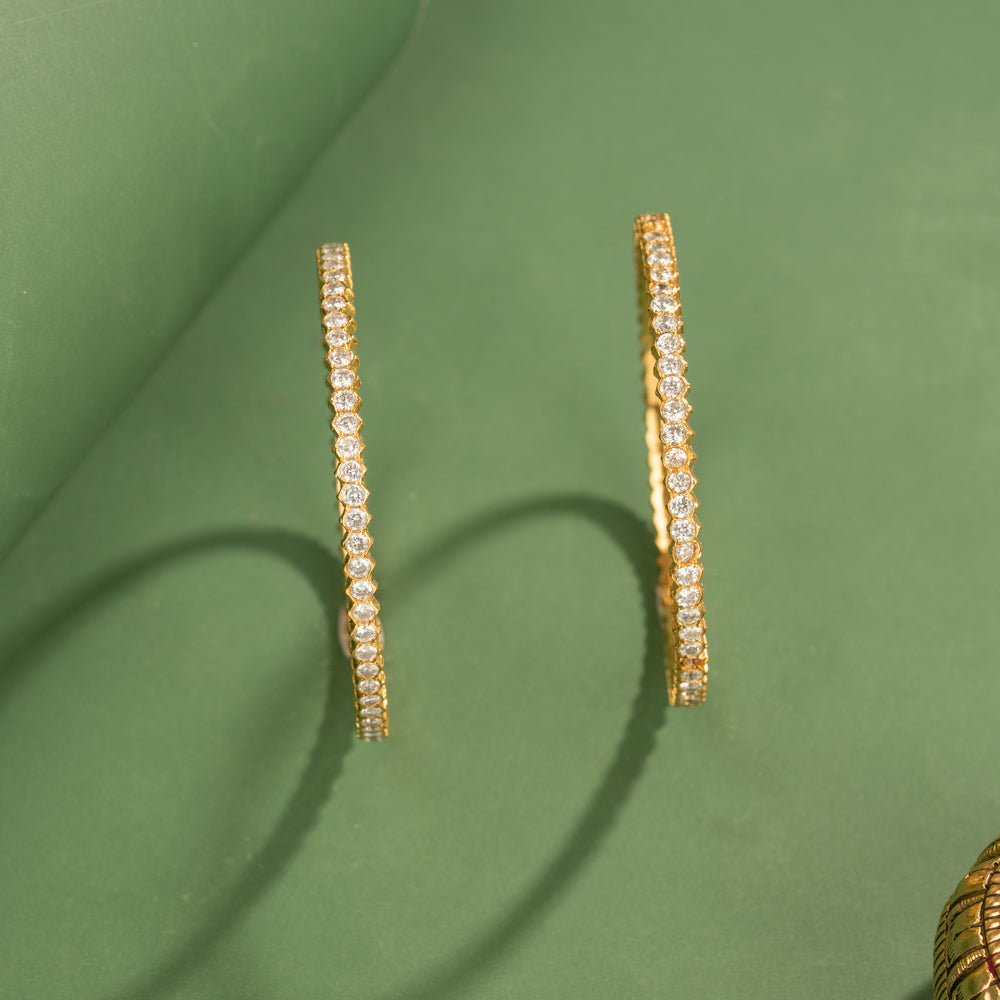 Cubic Zirconia Bangles