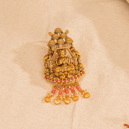 Deep Kundan Pendant