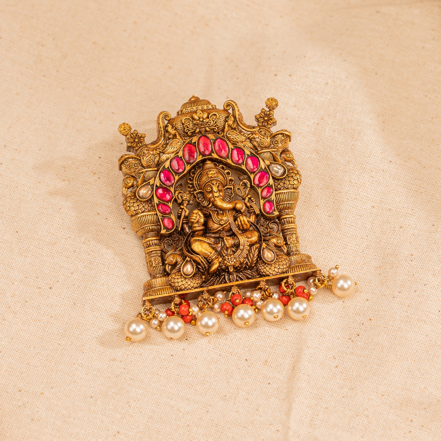 Deep Kundan Pendant
