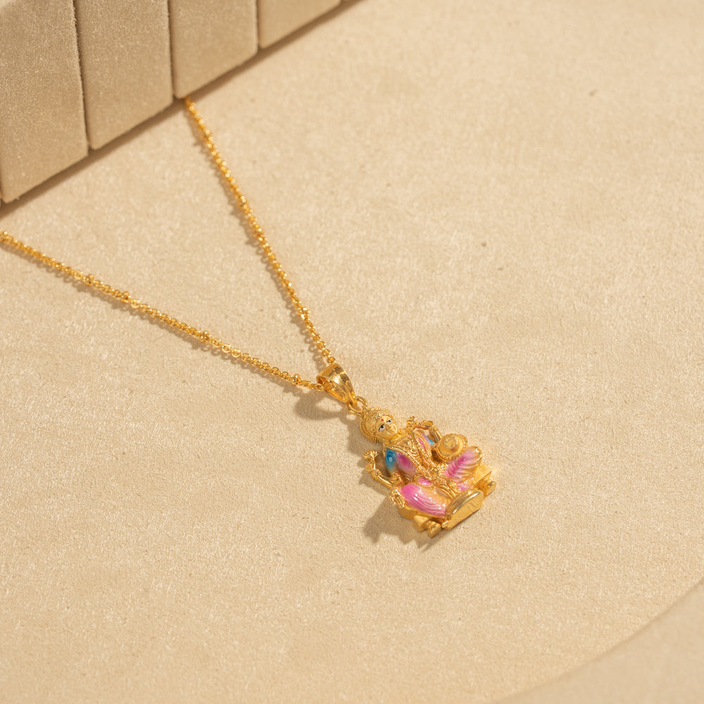 Gold Plated Chain &amp; Pendant Set