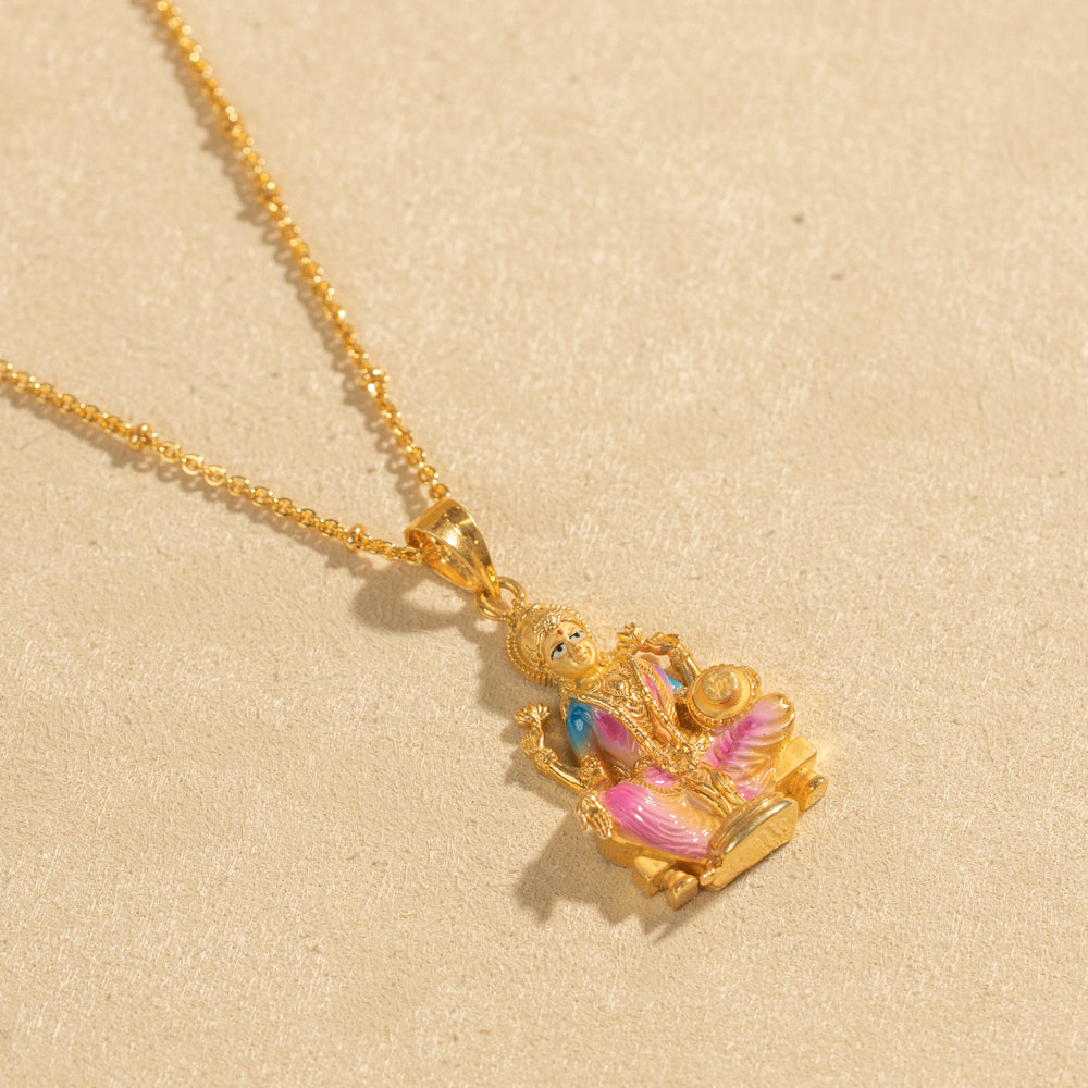 Gold Plated Chain &amp; Pendant Set