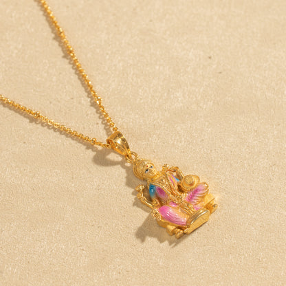 Gold Plated Chain &amp; Pendant Set