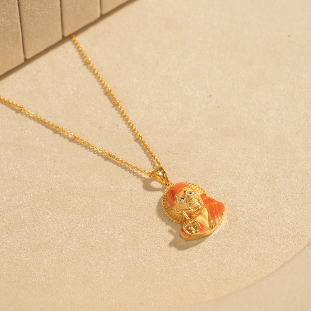 Gold Plated Chain &amp; Pendant Set
