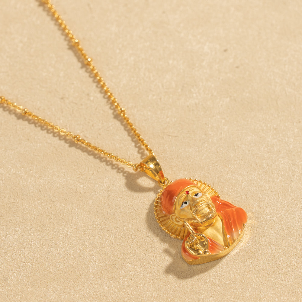 Gold Plated Chain &amp; Pendant Set