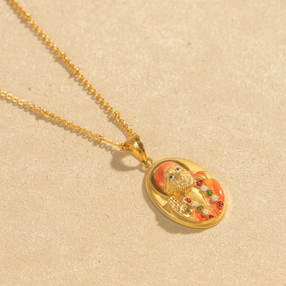 Gold Plated Chain &amp; Pendant Set