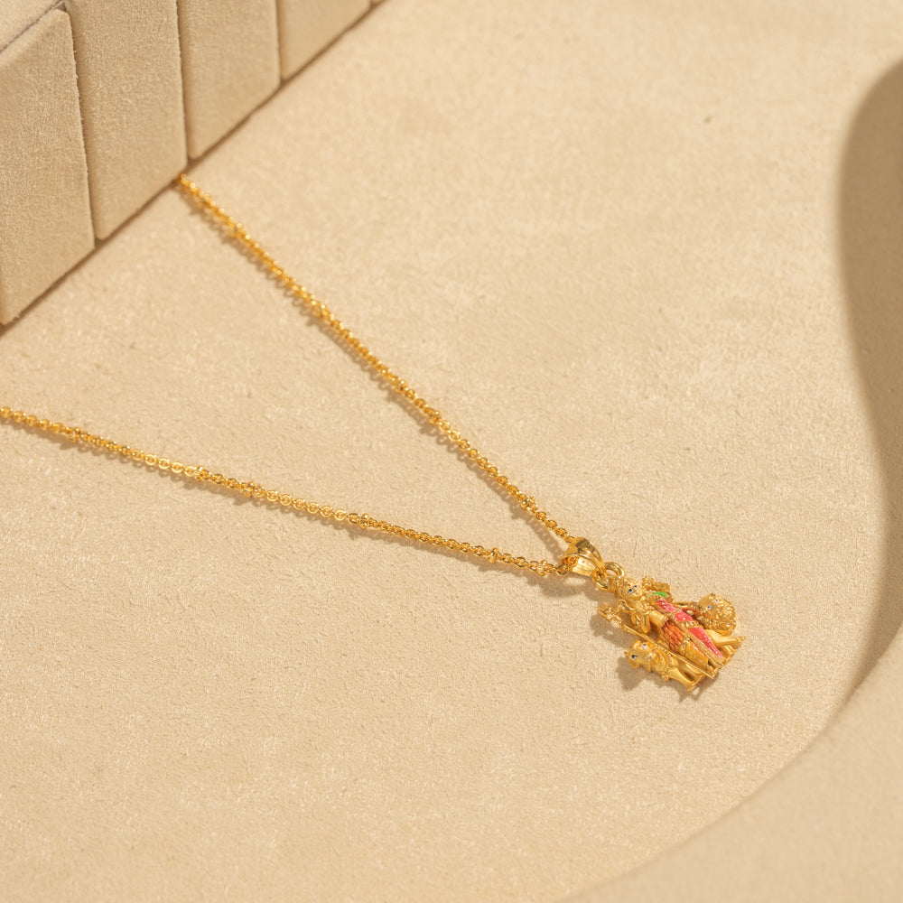 Gold Plated Chain &amp; Pendant Set